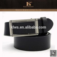 Western cowhide automatic buckle leather belt for men